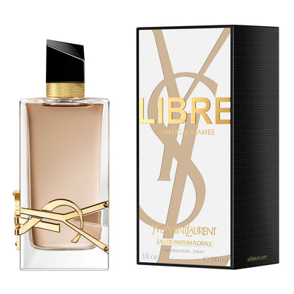 YVES SAINT LAURENT LIBRE FLOWER & FLAMES EAU DE PARFUM FLORAL 90ML
