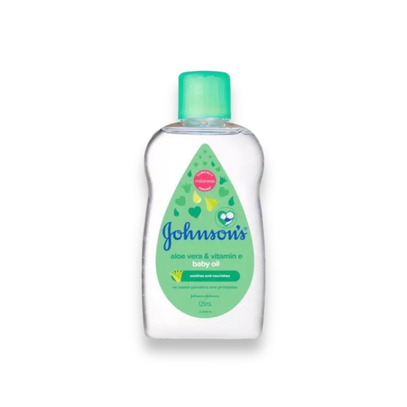 Johnson's Baby Oil Aloe Vera And Vitamin E 125ml